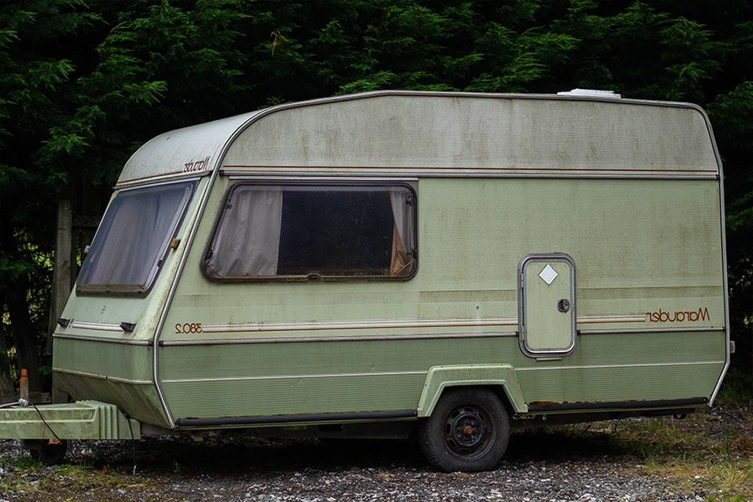 Caravan refurbishment interior work