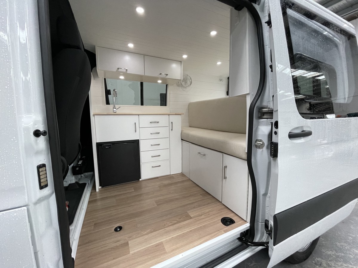 Caravan accessory installation at Focus RV Campbellfield